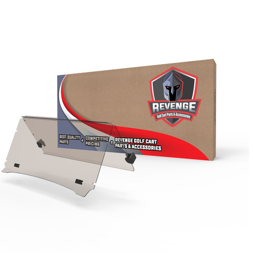 Revenge Yamaha DRIVE2 Tinted Folding Windshield 2017 & Up (Does NOT FIT The Drive (g29) Model), WS-T3003-YMD2 Revenge Yamaha DRIVE2 Tinted Folding Windshield 2017 & Up (Does NOT FIT The Drive (g29) Model), WS-T3003-YMD2