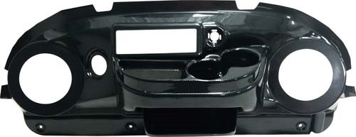 Club Car Precedent Carbon-Fiber Elite Dash (Fits 2004-2008), 8906 Club Car Precedent Carbon-Fiber Elite Dash (Fits 2004-2008), 8906