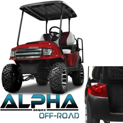 ALPHA Off-Road Red Full Body Kit for Club Car Precedent Golf Cart (2004-Up), 05-026KO ALPHA Off-Road Red Full Body Kit for Club Car Precedent Golf Cart (2004-Up), 05-026KO