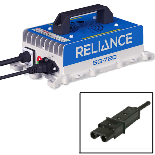 Reliance SG-720 High Frequency Industrial Yamaha Charger - 48v G19-G22 Paddle, 07-010 Reliance SG-720 High Frequency Industrial Yamaha Charger - 48v G19-G22 Paddle, 07-010