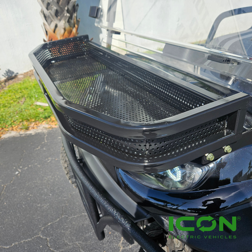 Front Clay Basket for ICON EV and ICON Gas Golf Carts (Does NOT Fit ICON X), ACS-704-IC, 2.01.004.010022, 2.03.102.100006, 2.01.004.010094, 2.03.101.100106