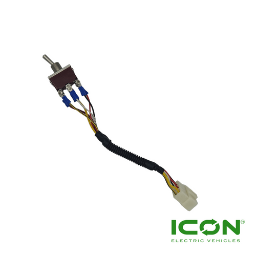 Run and Tow Switch for ICON EV Golf Cars, CNTR-701-IC, 2.03.001.000222, 2.08.002.000005