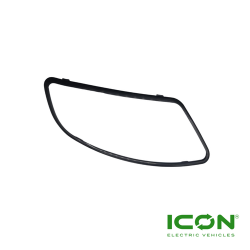 Passenger Side (Right) Headlight Bezel for ICON Golf Cart, LIGHT-703-IC, 3.02.011.600114, 3.201.16.010039