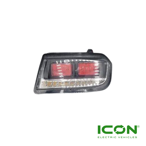 Passenger Side (Right) Rear Taillight for ICON Golf Cart, LIGHT-705-IC, 3.03.001.900063, 3.202.01.010007