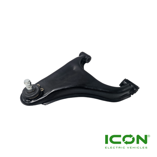 Driver Side (Left) Front A-Arm Assembly for ICON i20L, i40L, i40FL i60L Golf Carts (Lifted Carts Only), SUS-701-IC, 3.01.004.070073, 3.206.16.000011