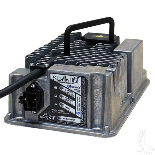 Lester Summit Series II Battery Charger 36-48V Auto Ranging Voltage 13-18A , E-Z-Go Powerwise, CGR-250