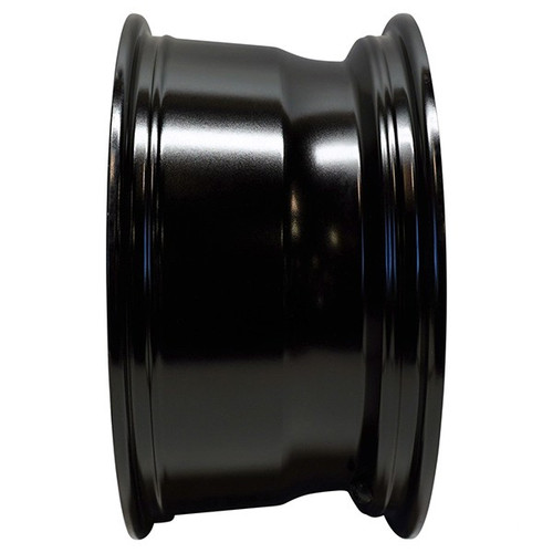 RHOX Machined Gloss Black 14x7 ET-25 Golf Cart Wheel, TIR-RX391 RHOX Machined Gloss Black 14x7 ET-25 Golf Cart Wheel, TIR-RX391