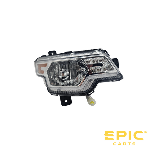 Passenger Side (Right) Front Headlight for EPIC E20, E60, E40, E40L, E40FL, E60L Golf Carts, LIGHT-EP504, 3208050059 Passenger Side (Right) Front Headlight for EPIC E20, E60, E40, E40L, E40FL, E60L Golf Carts, LIGHT-EP504, 3208050059
