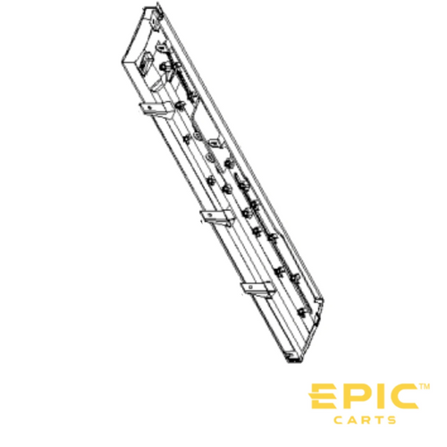 Driver Side (Left) Rear Strip for EPIC E40FX Golf Carts