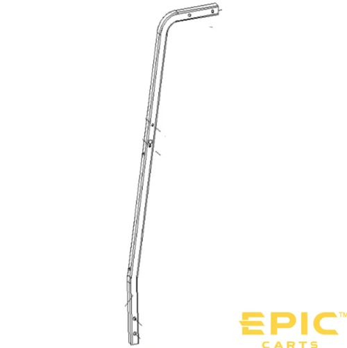 Driver Side (Left) Front Top Roof Support for EPIC E60FX Golf Carts (TP-EPFX368)