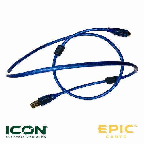 Laptop Programming CAN Bus Cable with USB-CAN Adapter for ICON i20X, i40X, i40FX, i60LX and EPIC E20, E60, E40, E40L, E40FL, E60L, E20FX, E40FX, E60FX Golf Carts, ELE-EP234, 2901712240000