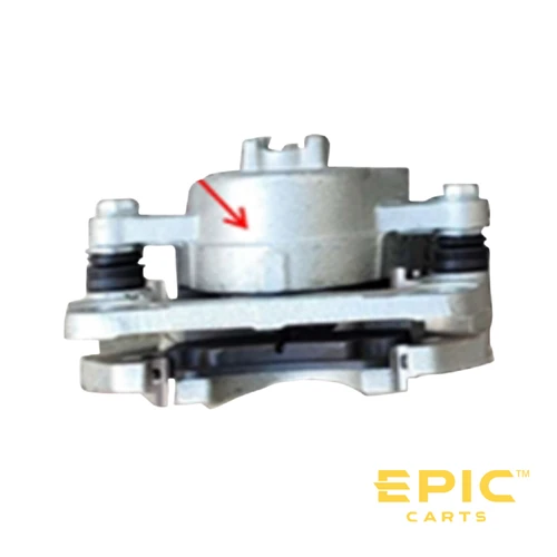 Passenger Side (Left) Front Brake Caliper Assembly for EPIC E20, E40, E40F, E60 Golf Carts, BRAK-EP511, 3600001021