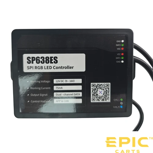Light Control Box for EPIC E20FX, E40FX E60FX and ICON i20X, i40X, i60LX Golf Carts, CNTR-EPFX424, LIGHT-ICFX552, 3203029826
