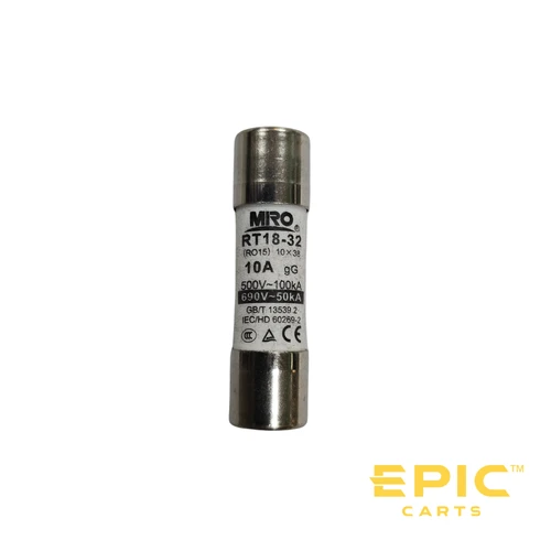 RT18-32/10A Fuse for EPIC E20, E60, E40, E40L, E40FL, E60L Golf Carts, ELE-EP205, 3206020025