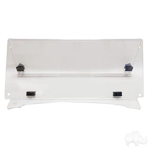 Yamaha Drive2 2017+ Windshield, Impact Modified Clear, 2 Piece, WIN-4028 Yamaha Drive2 2017+ Windshield, Impact Modified Clear, 2 Piece, WIN-4028