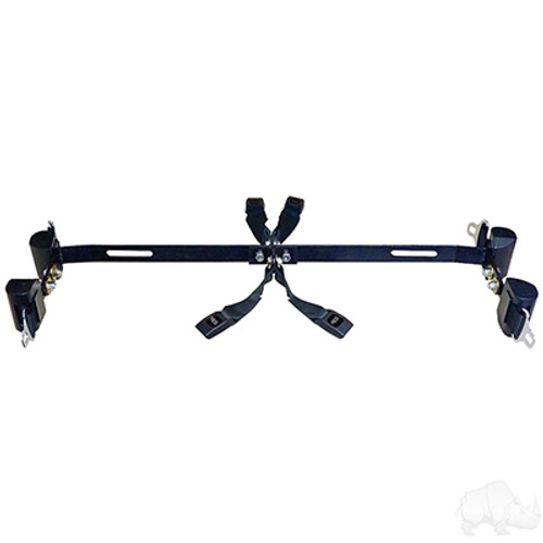 Seatbelt Bracket Kit Includes (4) 56" Retractable Seat Belts, SEAT-2011 Seatbelt Bracket Kit Includes (4) 56" Retractable Seat Belts, SEAT-2011