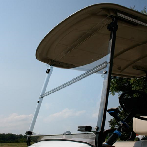 Clear Folding Windshield Yamaha Drive2 2017-Up Golf Cart, 09-020 Clear Folding Windshield Yamaha Drive2 2017-Up Golf Cart, 09-020