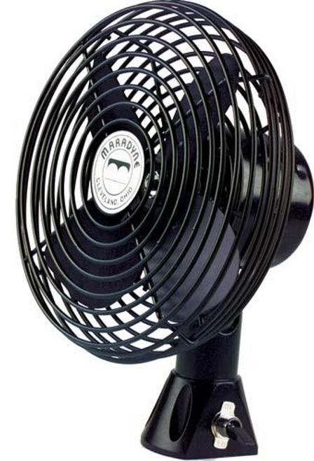 Two speed, Non-Oscillating, Black Heavy Duty, Metal Fan, 13812