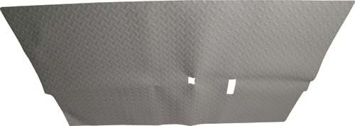 Floor Mat, Club Car DS Diamond Plate; Grey
