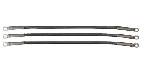 MadJax Club Car Precedent Golf Cart (2004-2008) 4 Gauge Battery Cables  2012-Volt, 17-030