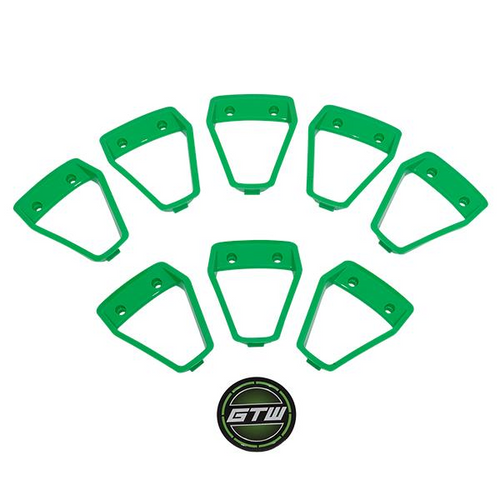 Green Inserts for GTW Nemesis 12x7 Wheel, 19-098-GRN