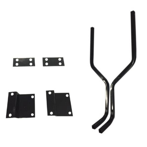 E-Z-GO RXV Golf Cart with Gen 250 Seat Kits - Mounting Brackets & Struts for Versa Triple Track Extended Tops, 26-117