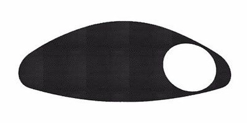 EZ-Go RXV Fleet Carbon Fiber Golf Cart Dash Cover Key/instrument Panel Plate, DASH-0084