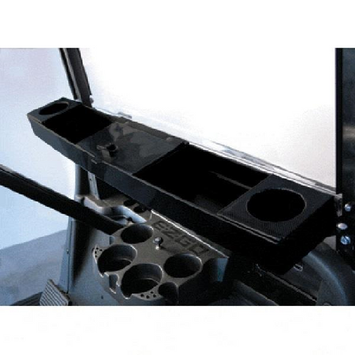 Black Dash Organizer / Beverage Tray (Universal Golf Cart Fit), 31475