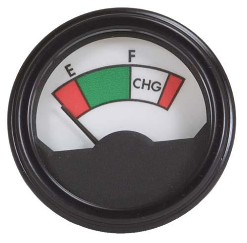 48-Volt Analog State-Of-Charge Meter (Universal Golf Cart Fit), 348, CGR-101