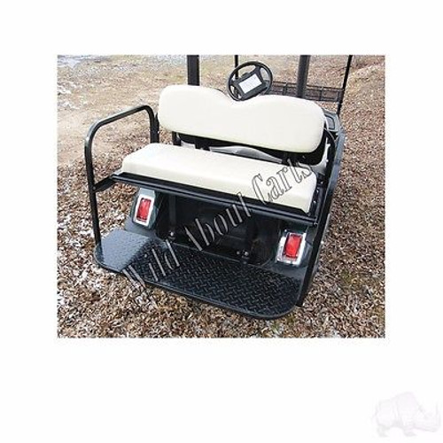 Yamaha G29/Drive Super Saver Rear Flip Seat Kit for Yamaha Golf Cart Stone Cushion, SEAT-751S