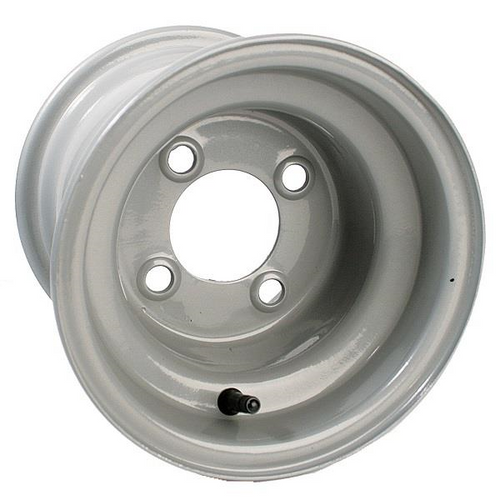 Wheel, 8X7 Steel, Centered Club Car Grey, 40562