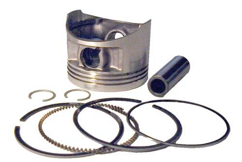 Yamaha Piston & Ring Kit Standard (Models G11/G16), 5210, JN6-11631-00