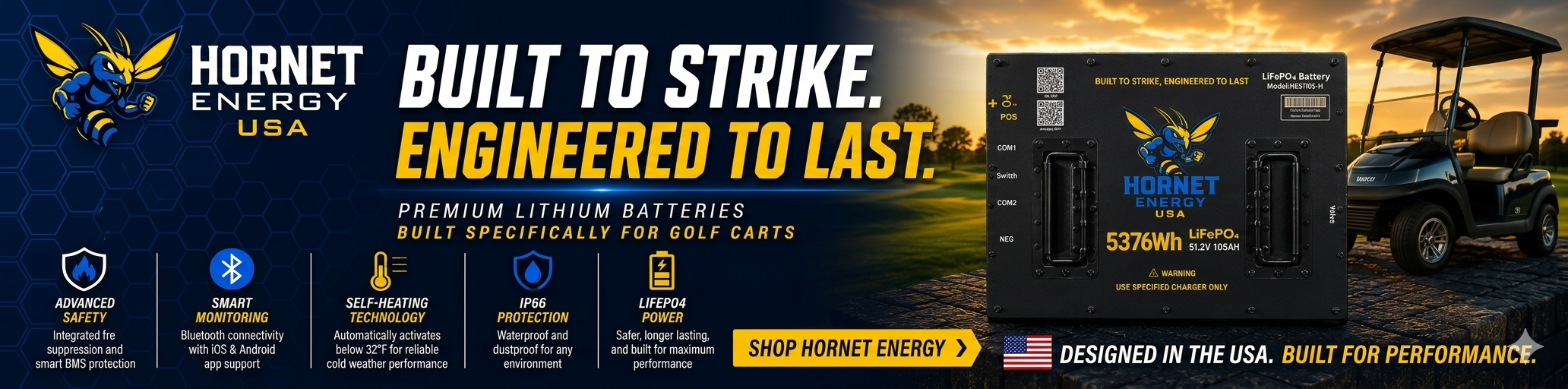 Hornet Energy Lithium Batteries