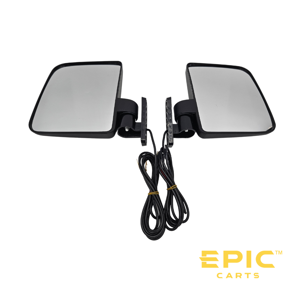 Side-View Mirror Set for EPIC Golf Carts, ACS-EP104