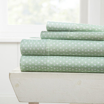 Urban Arrows Patterned 4-Piece Sheet Set ienjoy home