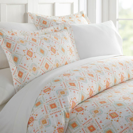 Aztec Dreams Patterned 3-Piece Duvet Cover Set ienjoy home