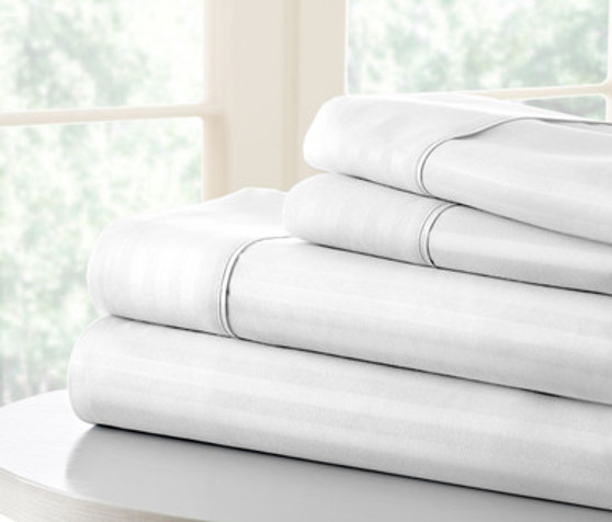 4-Piece Striped Sheet Set by ienjoy Home ienjoy home
