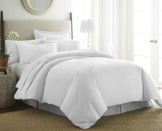 3-Piece Solid Duvet Cover Set by ienjoy Home ienjoy home