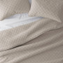 Quilted Coverlet Set In Solid Color Diamond Stitch ienjoy home