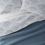 3 Piece Quilted Coverlet Set In Scallop Pattern ienjoy home