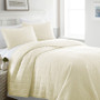 3-Piece Square Quilted Coverlet Set ienjoy home