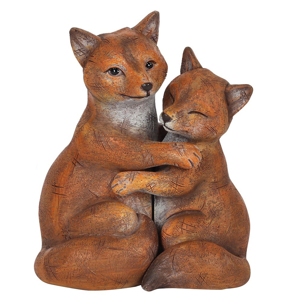 Fox Couple Ornament 