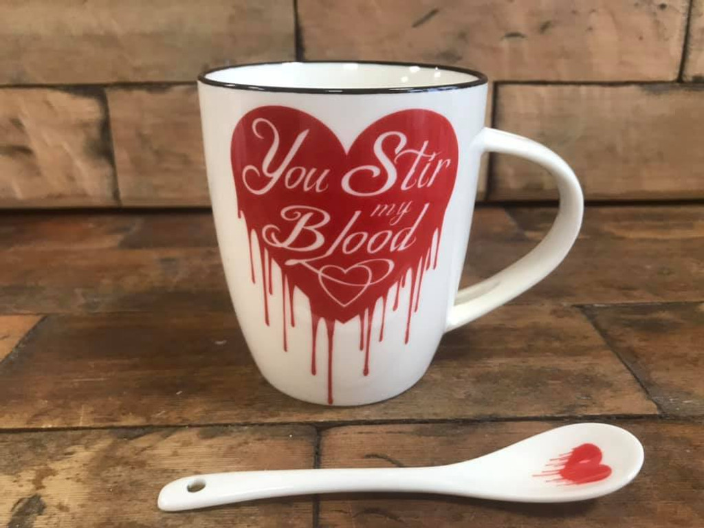 Mug and Spoon Set - You Stir My Blood