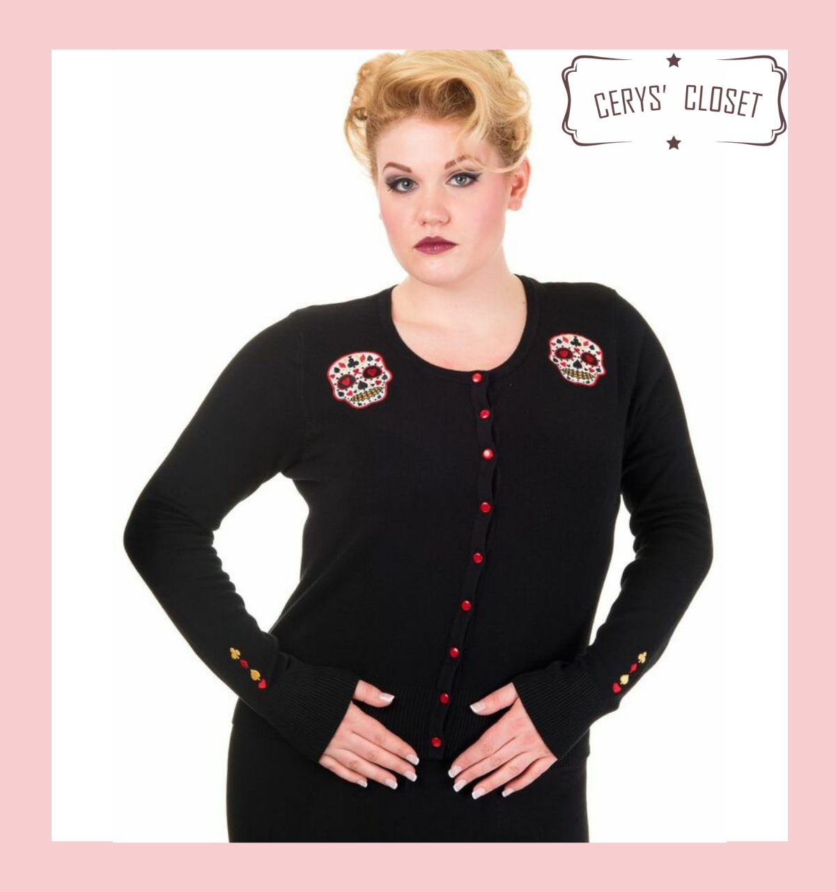 cardigans with embellishments