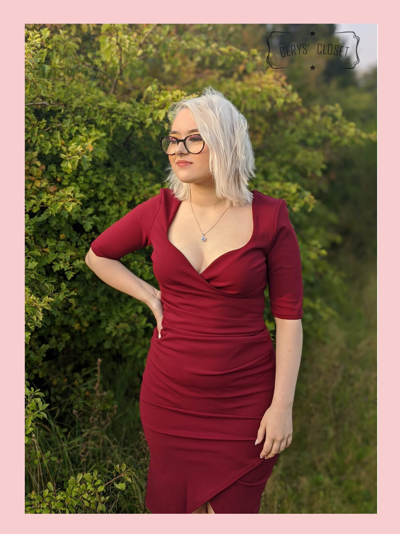 50s style wiggle dress