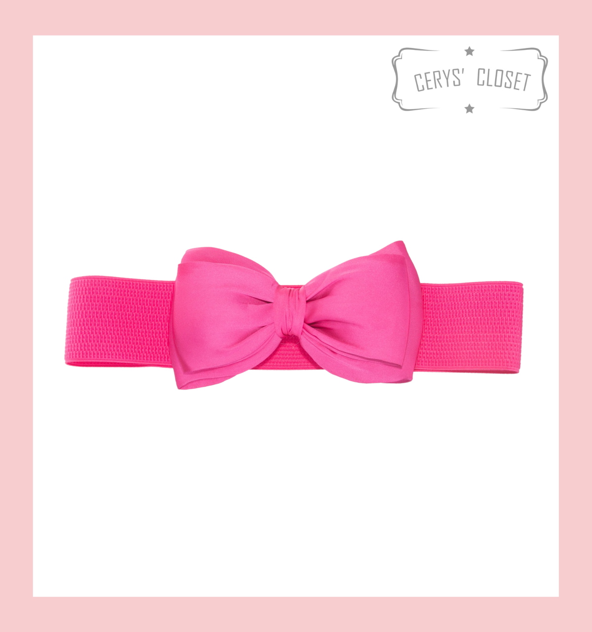 50s Vintage Inspired Elasticated Waspie 