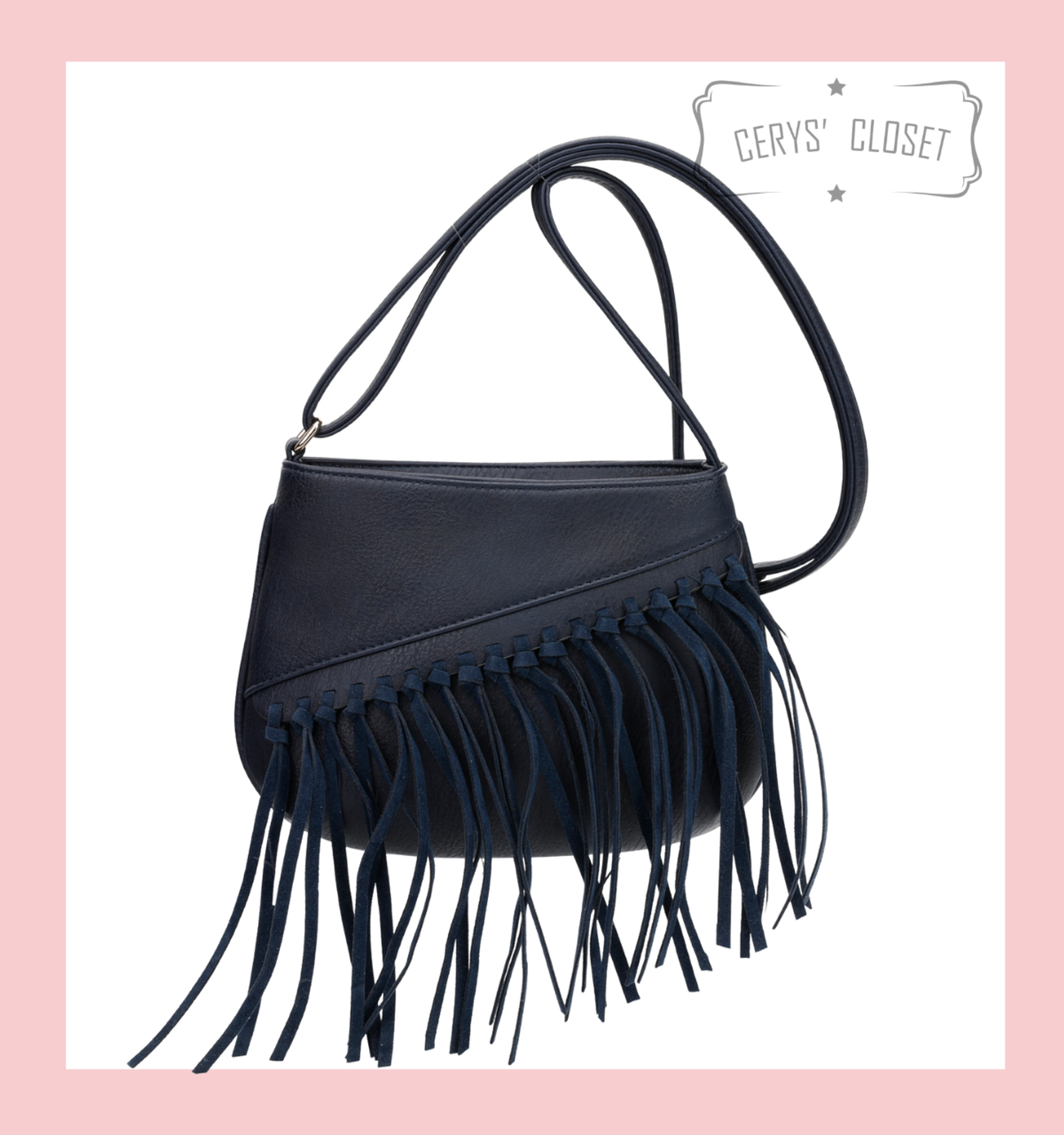Mexican Embroidered Black Floral Handbag Tassels Crossbody Shoulder Purse  Clutch | eBay