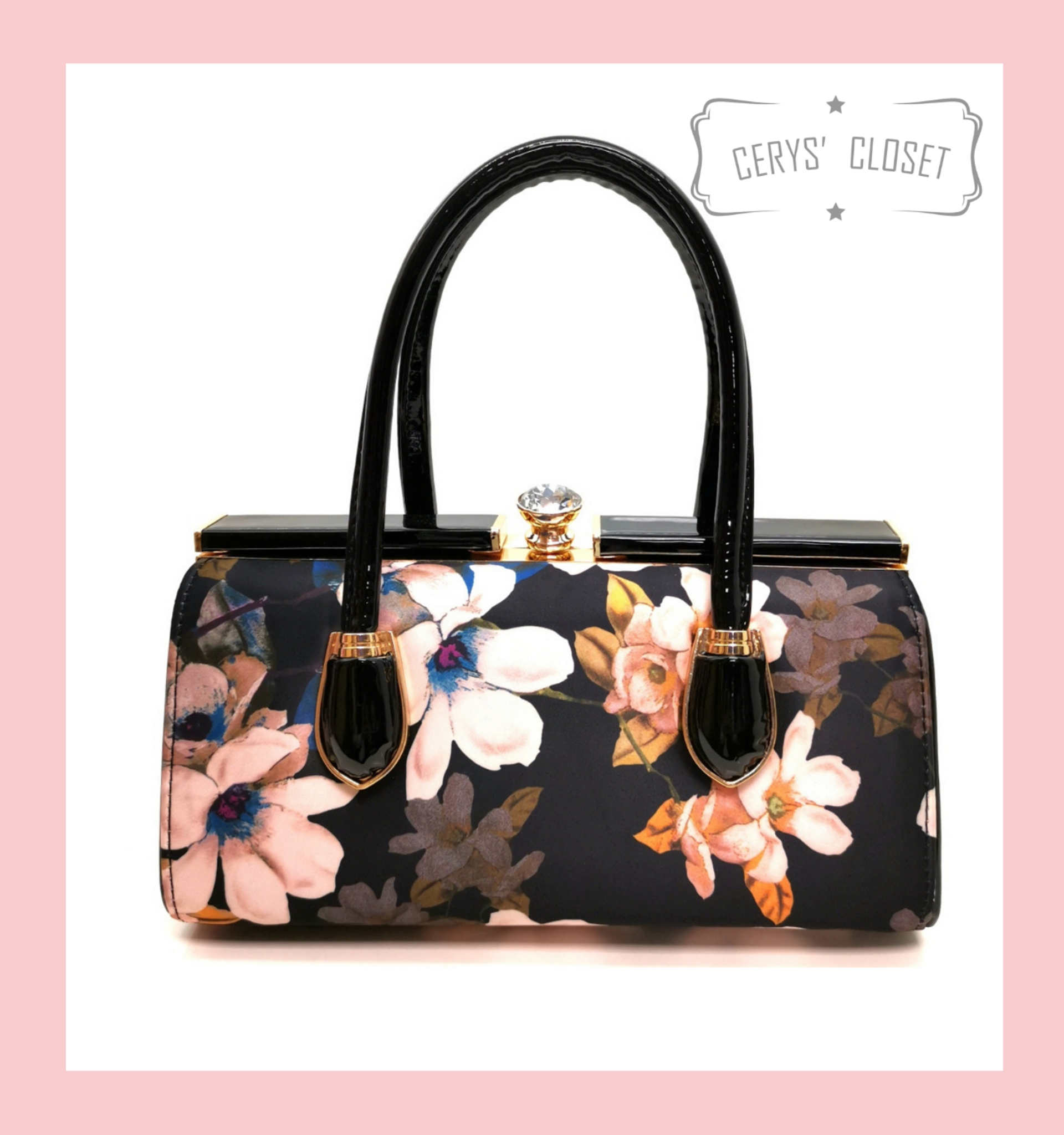 Floral handbag Clearance