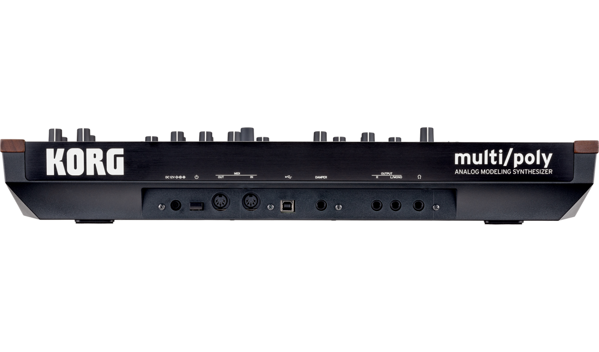 Korg Multi/Poly Analog Modeling Synthesizer W/Bag