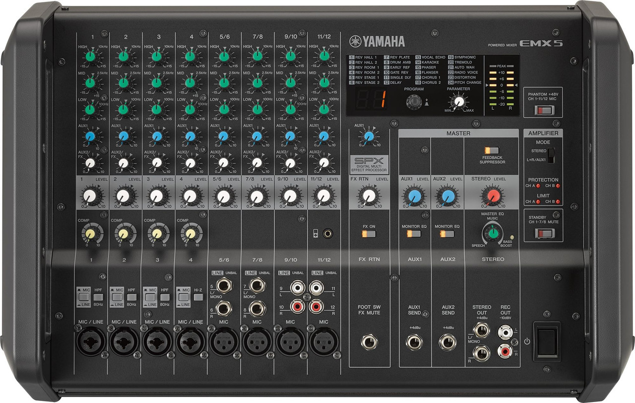 Yamaha EMX5 Powered Mixer